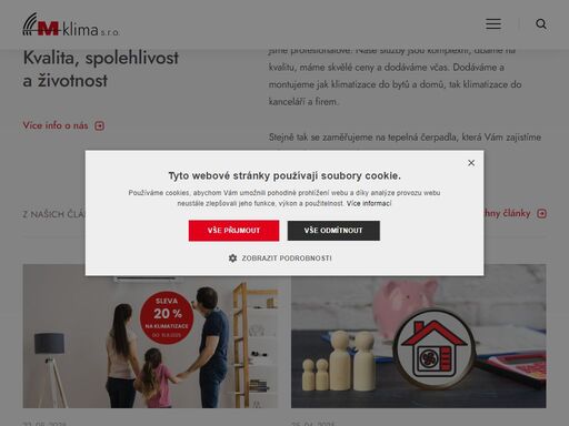 jsme specialisté na klimatizace, tepelná čerpadla, průmyslové chlazení, fotovoltaiku. více než 20 let na trhu, stovky úspěšných realizací.