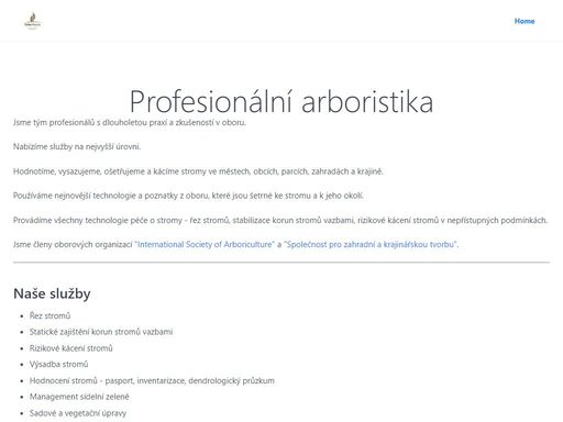 rizikové kácení stromů, arboristika