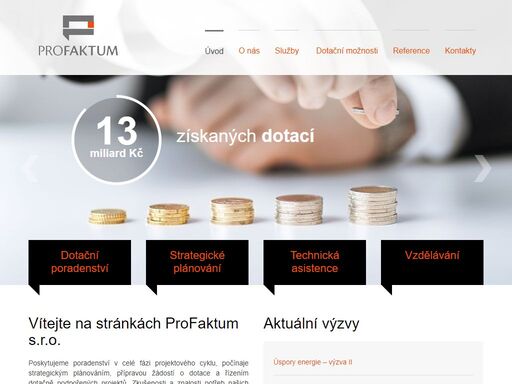 působíme v oblasti regionálního rozvoje a dotačního managementu již od roku 2000. v tomto období jsme se podíleli na zpracování desítek žádostí o dotaci a
