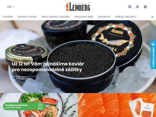 vyberte z nejširší nabídky kaviáru – jen u lemberg. už 12 let jsme jedničkou na trhu s kaviárem v česku a na slovensku. nabízíme kaviár z divokého lososa, pravý jeseterový kaviár a kaviár ze štiky a mnoho dalšího. zaručujeme rychlé doručení ve speciálních boxech s ledem, abychom zachovali čerstvost a kvalitu po celé…