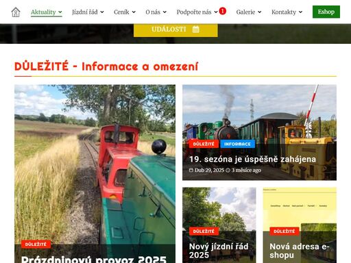 kolínská řepařská drážka je úzkorozchodná železnice na kraji kolína. pravidelný víkendový provoz od května do začátku října.