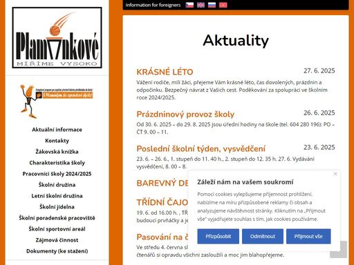 míříme vysoko