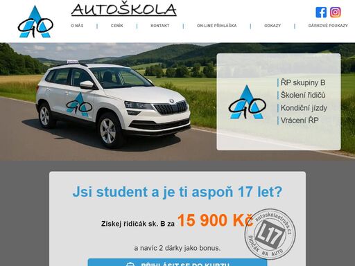autoškola otruba - řidičský průkaz skupiny b, školení řidičů, kondiční jízdy a vrácení řp. získejte řidičák s individuálním přístupem a zkušenými lektory.