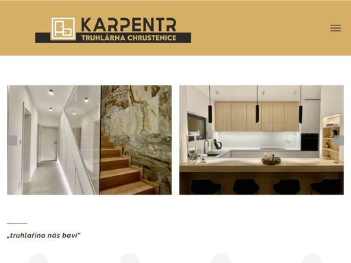 zakázkové truhlářství a interier design chrustenice - kuchyně, skříně, pergoly.