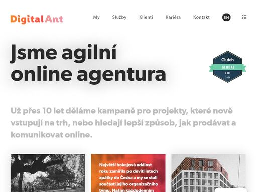 pomáháme klientům prodávat a komunikovat online v česku i zahraničí. už přes 10 let.