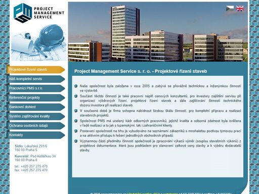 pmservice - projektové řízení staveb