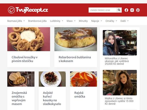 zde najdete všechny top recepty na jednom místě.