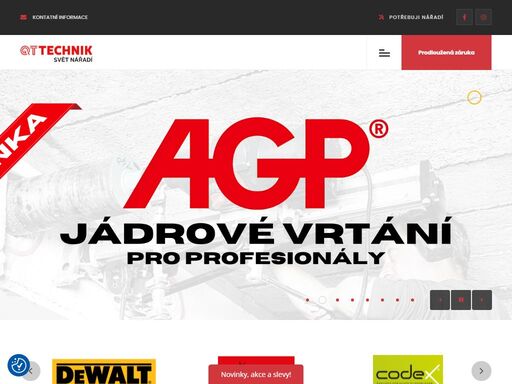 prodej a půjčovna nářadí v ostravě | qt technik - první volba profesionálů a kutilů | navštivte naši stránku nebo prodejnu