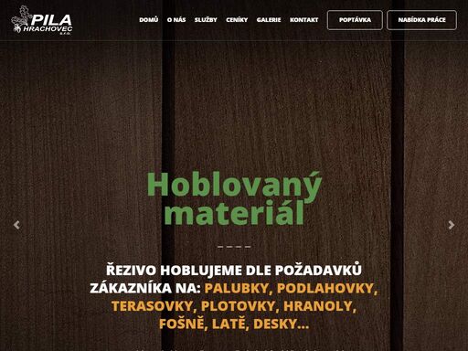 pila hrachovec - stolařské řezivo - nabídka kvalitního sušeného dřeva - dřevovýroba, řezivo a stavební práce - jedině od pila hrachovec s.r.o.