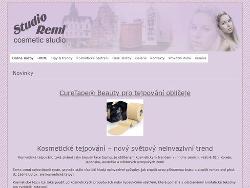 kosmetika, depilace, masáže, permanentní make-up, anticelulitidový program, prodej kosmetiky alcina.