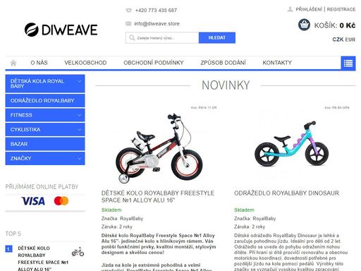 homepage, diweave