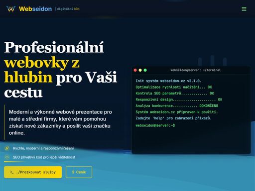 tvorba webových stránek, wordpress & woocommerce