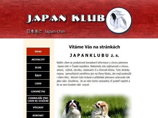 klub chovatelů japan-chin