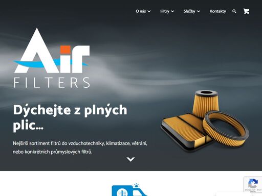 poskytujeme prvotřídní vzduchové filtry, profesionální služby a individuální přístup. zajistěte si čistý vzduch díky našim filtrům a odborné pomoci.