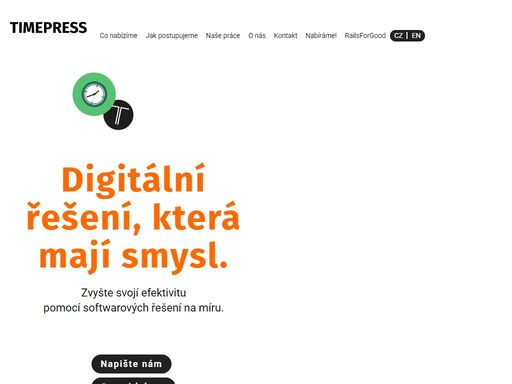 zvyšte svojí efektivitupomocí softwarových řešení na míru.