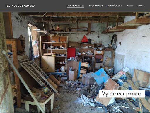 vyklízecí práce vyklidíme cokoliv obchody levně vyklízecí práce a následného odvozu odpadů vyklízecí práce