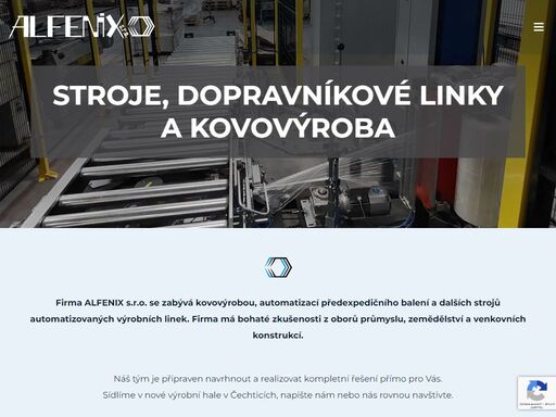 alfenix s.r.o. - výroba a servis ovinovacích strojů, kovovýroba
