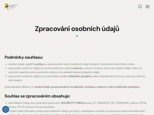specializujeme se na zdravotnické zařízení vč. lékáren a laboratoří po celém moravskoslezském kraji, dále se zabýváme malováním bytů, společných prostor,