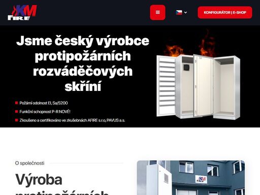  - česká výrobce protipožárních skříní