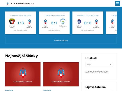 www.fotballosiny.sklub.cz