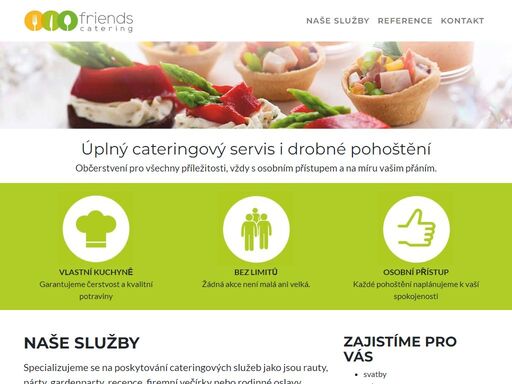 cateringový servis i drobné pohoštění brno a okolí