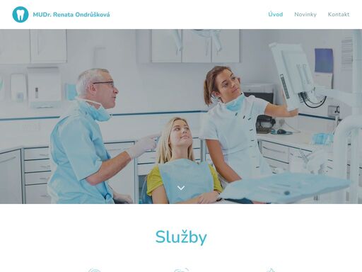 poskytujeme komplexní diagnostickou, léčebnou a preventivní stomatologickou péči, jak pro děti tak dospělé na vysoké úrovni.