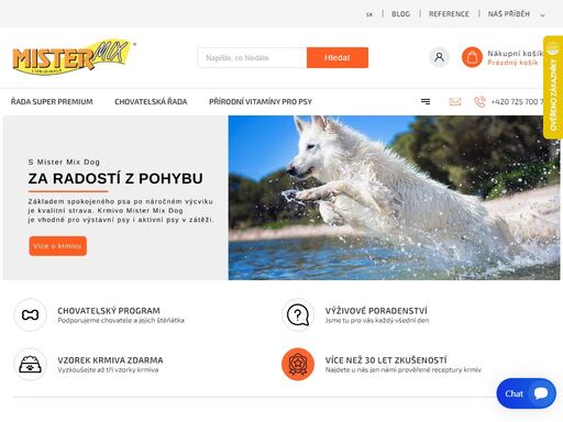 krmivo, které opravdu funguje, mister mix dog