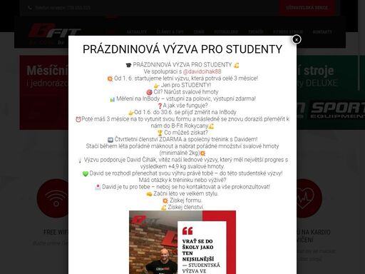 potřebujete se dostat do formy nebo si udržet svou vypracovanou postavu a kondici? díky novým posilovacím i fitness strojům v bfit rokycany je to snadné.