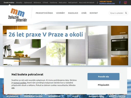 montujeme vertikální i horizontální žaluzie, rolety, garnýže, sítě proti hmyzu i dekorace pro interiér s dopravou po praze a okolí zdarma.