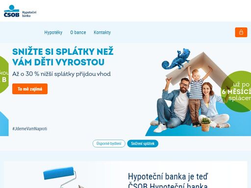 hypotéka je úvěr na řadu let - vyberte si tu pravou z naší široké nabídky. využijte možnost vyřídit hypotéku po internetu a bez poplatků! hypotéka od hypoteční banky je řešením na míru vašim individuálním požadavkům.
