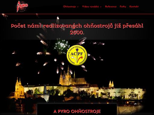 profesionální ohňostroje na míru. ohňostroje pro firemní akce, oslavy v celé čr, praha, brno, ostrava. maloobchod a velkoobchod s pyrotechnikou.