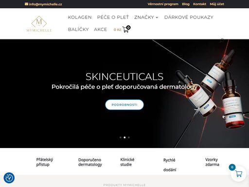 autorizovaný prodej dermokosmetiky skinceuticals, oficiální distributor nutraceutického kolagenu totally derma®vzorečky ke každé objednávce.