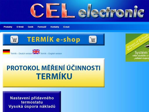 cel šumperk, e-shop cel.cz, termík, úspora energie,  ventilátory pod radiátor