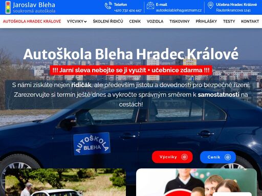 www.autoskolableha.cz