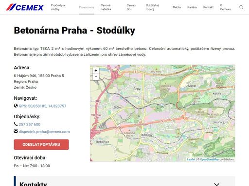  betonárna praha - stodůlky 


                 

                 
                     
             ...