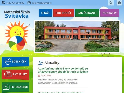 oficiální stránky obce svitávka