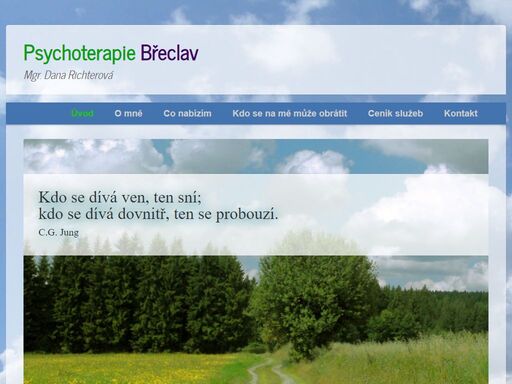 psychoterapie břeclav, dana richterová, individuální psychoterapie a psychologické konzultace pro dospělé.