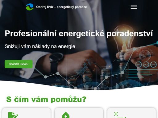 snižuji vám náklady na energie