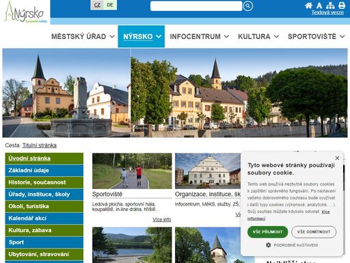 nýrsko a okolí - aktuality, sport, turistika, ubytování (hledáte-li hotel, penzion, apartmán), webkamery. historie, fotogalerie. městský úřad, tipy na dovolenou a výlety, cyklostezky,...