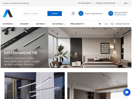 alumia.cz - alumia.cz | váš partner pro osvětlení. rádi vám pomůžeme s moderním osvětlením.
vítejte na eshopu alumia.cz, vašemu partnerovi pro kvalitní osvětlení a inovativní řešení pro interiéry a exteriéry. jsme přední společností v prodeji kompletních systémů pro led osvětlení. myslíme na ekologii, úsporu energií…