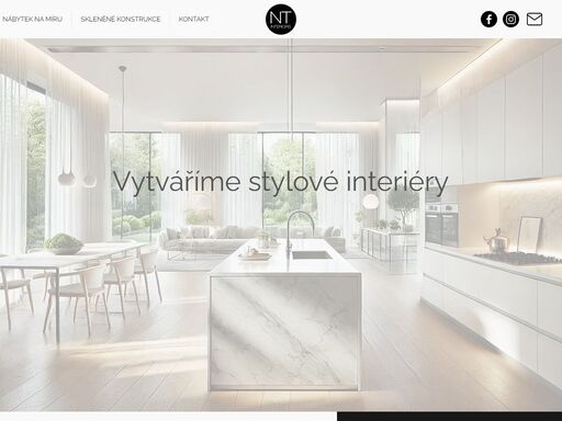 nt interiors s.r.o. zabýváme se realizací sádrokartonových konstrukcí a skleněných interiérových konstrukcí