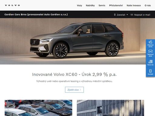 jsme specialisté na volvo. jako autorizovaný partner volvo car nabízíme nové, skladové, předváděcí i ojeté vozy, servis, prodej dílů a příslušenství.