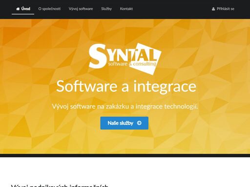 návrh a implementace software, informačních systémů a aplikací na zakázku.