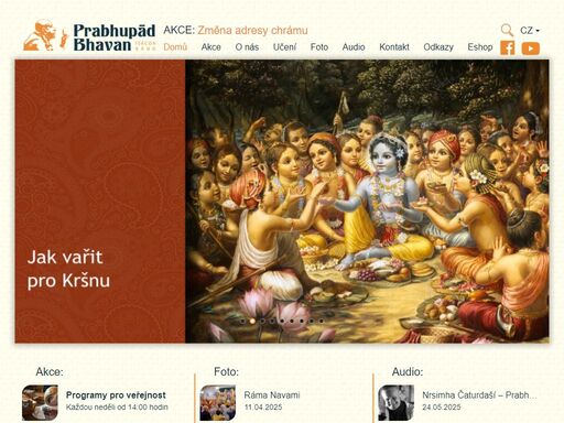 prabhupád bhavan brno mainsite
