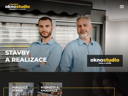 realizace staveb, rozpočty a kalkulace, projektová činnost