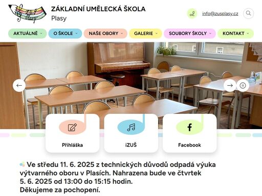 zuš plasy