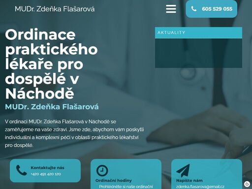 v ordinaci mudr. zdeňka flašarová v náchodě se zaměřujeme na vaše zdraví. jsme zde, abychom vám poskytli individuální a komplexní péči.