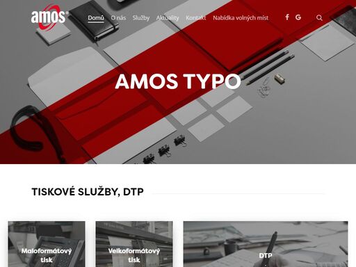 typografické studio nabízí přípravu tiskových dat, velkoformátový tisk, maloformátový digitální tisk, ofsetový tisk, dokončovací zpracování.