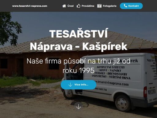 tesařství náprava - kašpírek znojmo