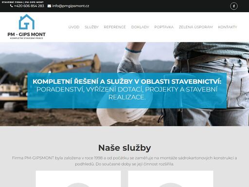 kompletní řešení a služby v oblasti stavebnictví - poradenství, vyřízení dotací, projekty a stavební realizace.